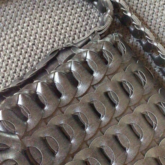 Black vintage crossbody bag, - Picture 6 of 7